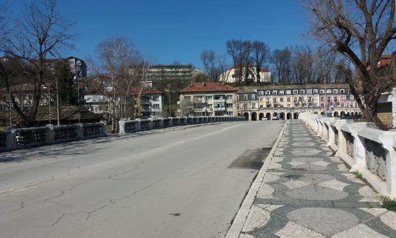 транспортен мост над р. Осъм в гр. Ловеч