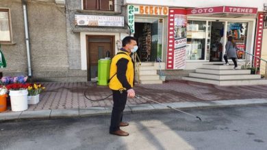 Община Тетевен започна действия по дезинфекция на публични площи