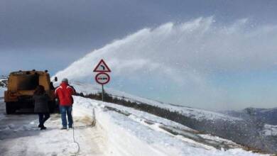 Временно движението през Троянския проход е ограничено за автомобили над 12 т
