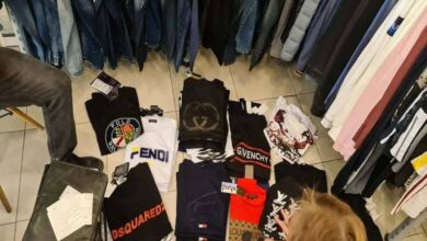 Иззеха артикули с имитация на световни брандове
