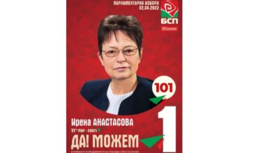 Ирена Анастасова - хората искат работещ парламент и редовно правителство