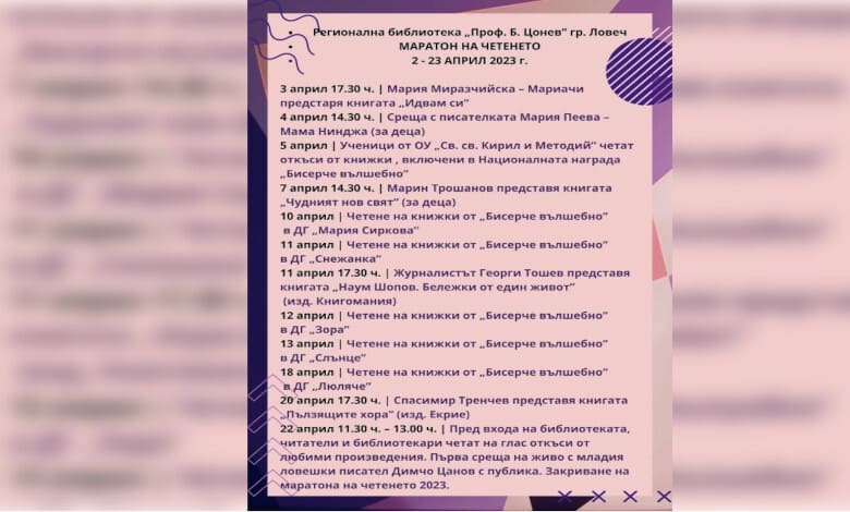 Маратон на четенето