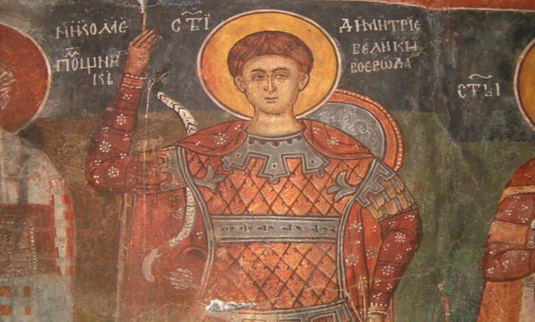 Свети великомъченик Димитър Солунски