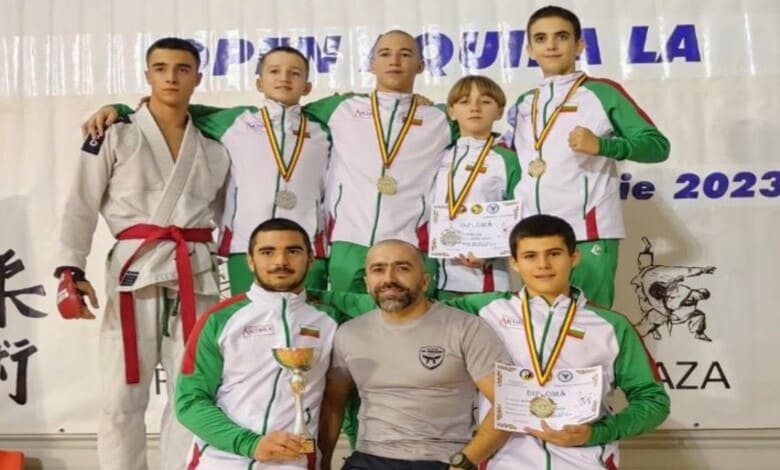 Спортен клуб "Вароша" с шест медала от турнир по джу джицу в Румъния 1 Спортен клуб "Вароша" с шест медала