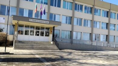 Училищната сграда на ОУ „Проф. Димитър Димов“ в Ловеч