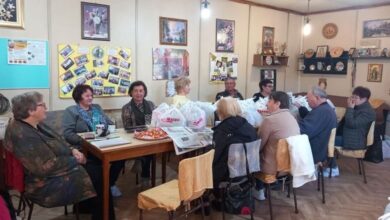 раздаване на хранителни продукти в белоградчик