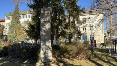 Паметник на Димитър Икономов-Димитриката в Троян