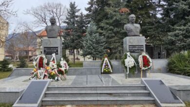 Тържествена церемония в Сопот в чест на ген. Георги Вазов