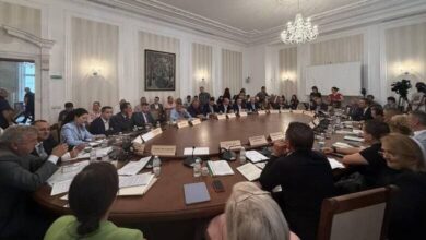 Николай Нанков дава изявление за водоснабдяването в Плевен