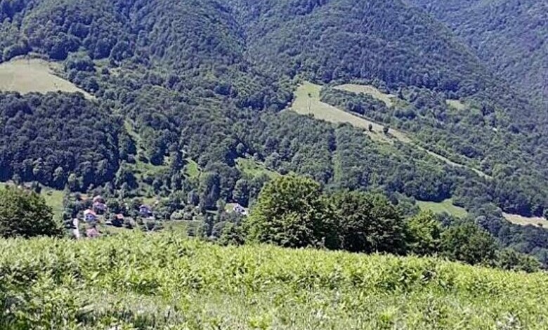 Защитената местност Черният рът край Рибарица