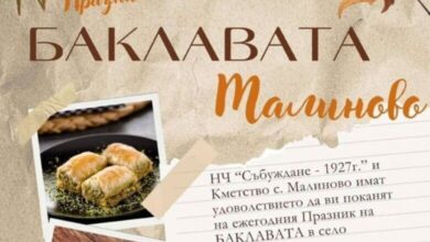 Празника на баклавата в село Малиново 2025