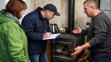 обход по домовете в Ловеч по проекта за по-чист въздух