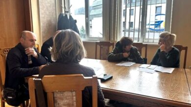 Омбудсманът Велислава Делчева по време на изнесената приемна в Ловеч на 23 март 2026
