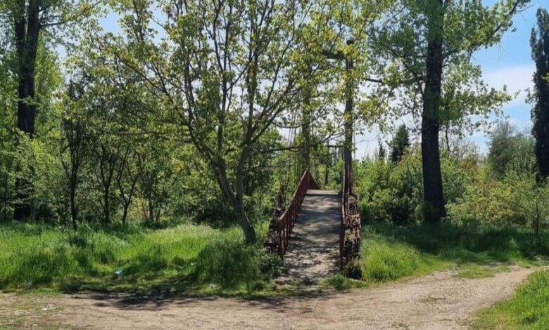 Парк „Калето" в Летница край старото корито на река Осъм