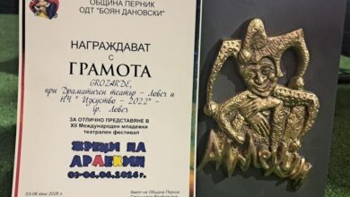 Театрална школа „Арлекин“ на сцена във фестивал в Перник