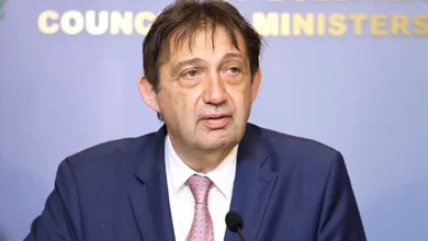 Министър Иван Шишков на брифинг за воден режим в Плевен и Ловеч